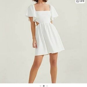 Altar'd State White Mini Dress